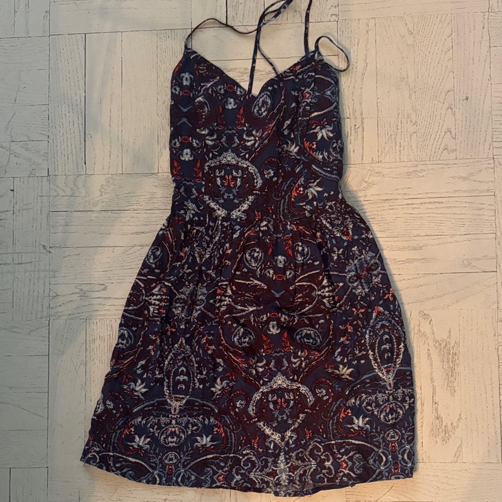 Abercrombie & Fitch Colorful Mini Dress